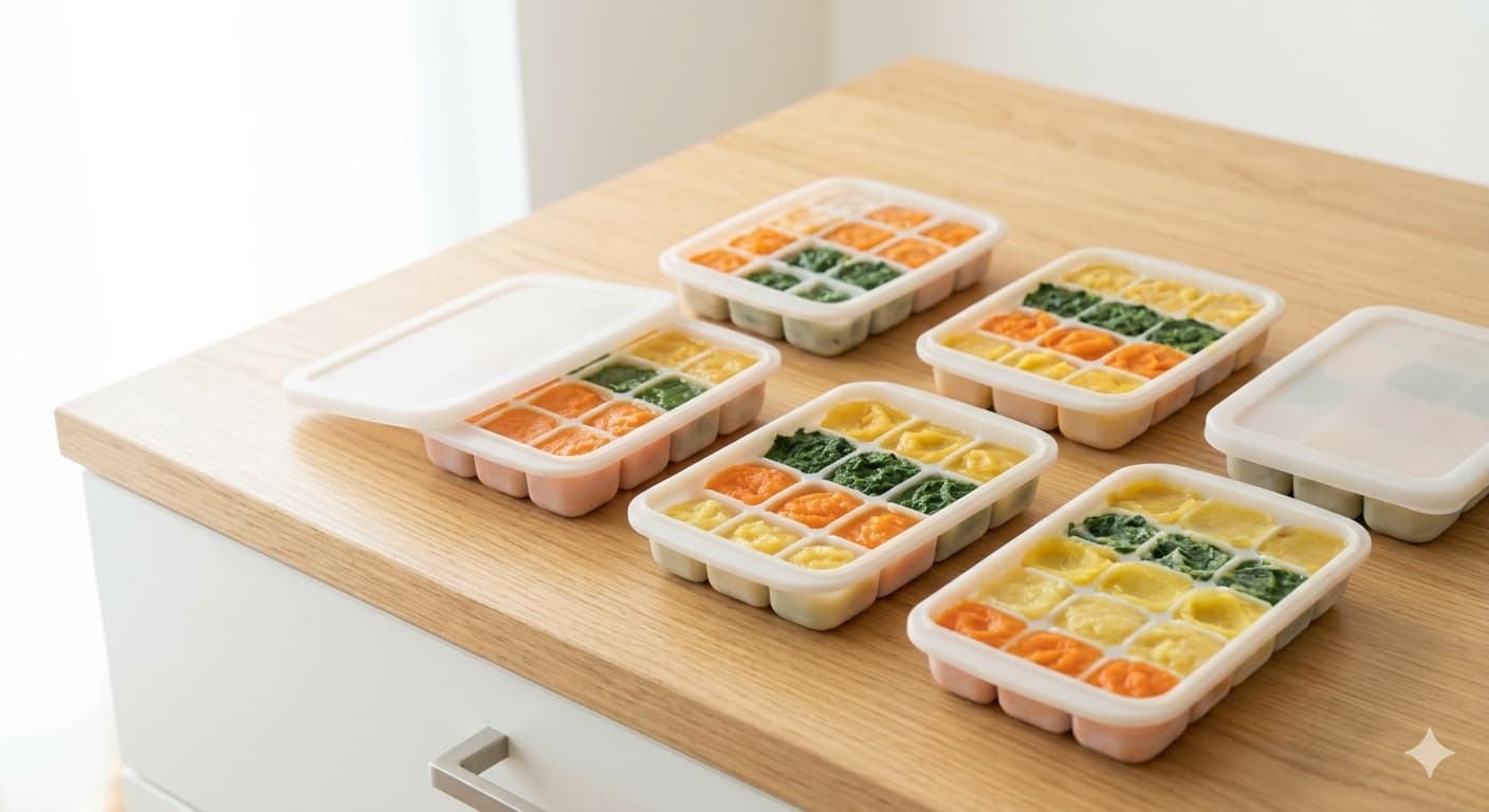 How to Freeze and Batch Cook Japanese Baby Food
