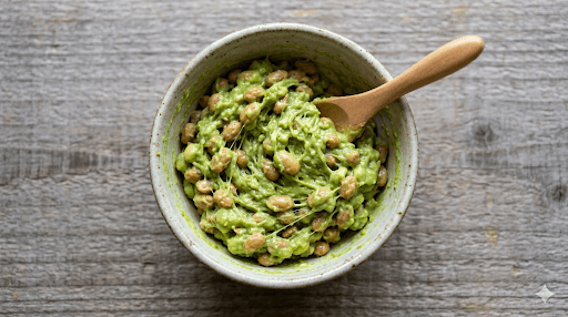 Natto and Avocado Mash