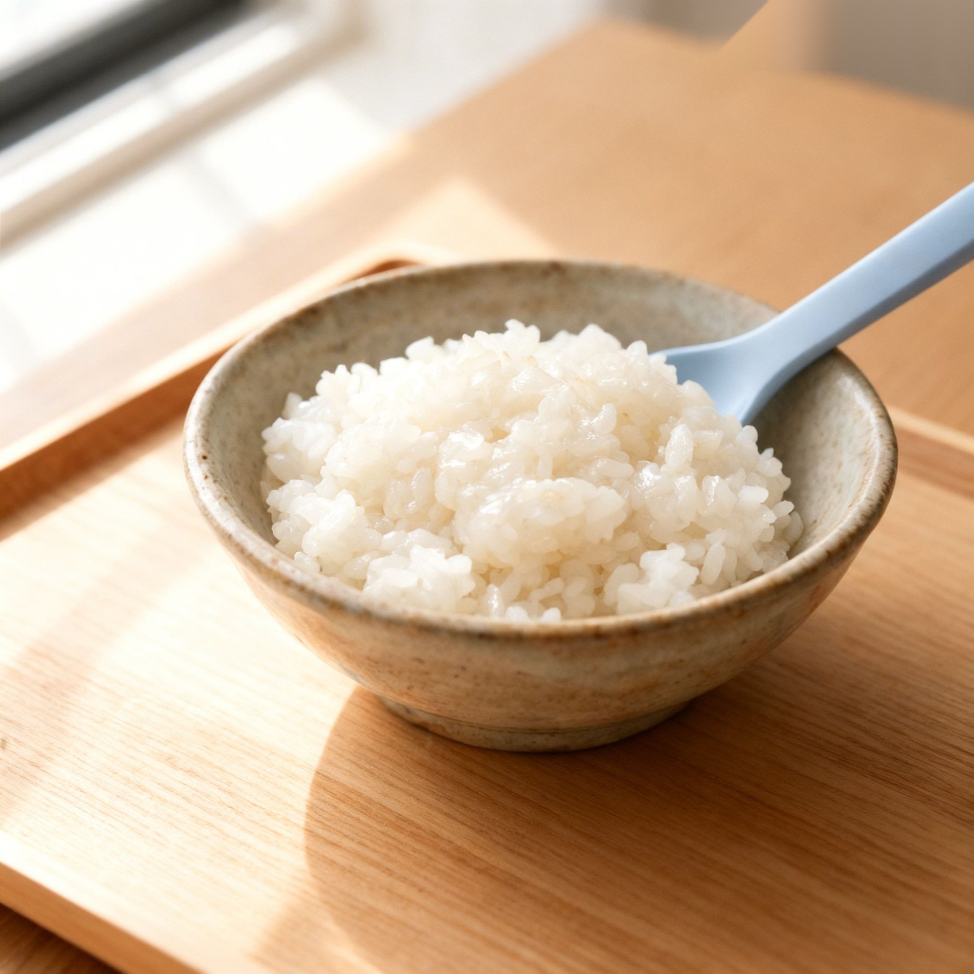 Stage 4 - Soft rice approaching normal texture